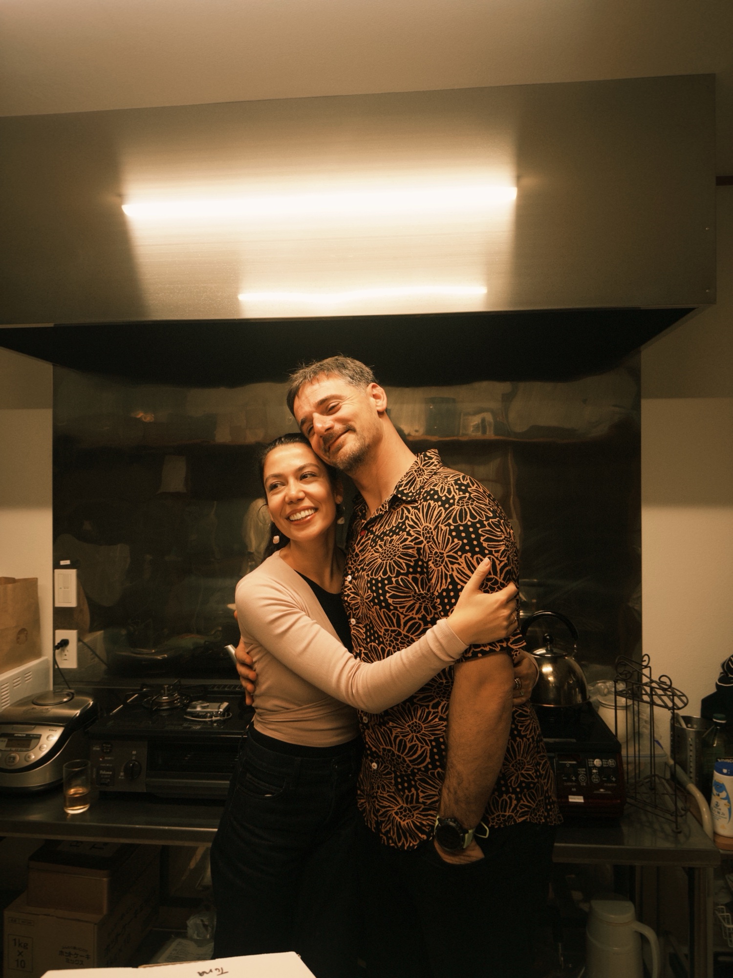 Yasmin Tezdjan and Georgi Vasilev, your hosts in Nozawa